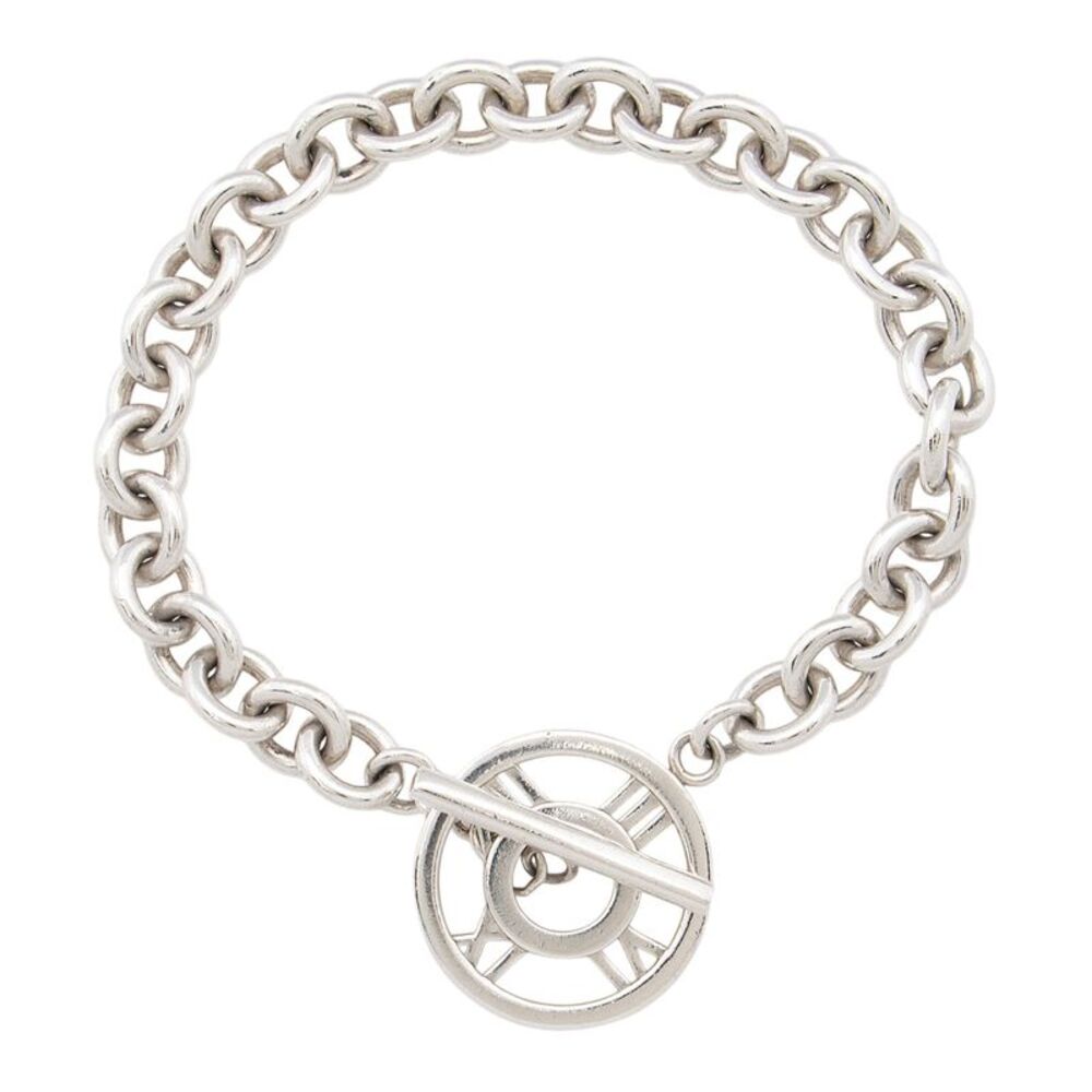 Tiffany & Co. Vintage Sterling Silver Atlas Bracelet